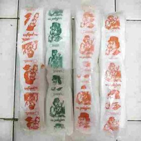 Plastik Unyil Es Potong Roll Es Lilin 4 dan 4,5 cm x 500 Meter