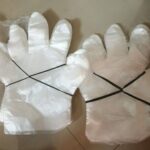 Sarung Tangan Plastik Bening Transparan (Isi 500 pcs)