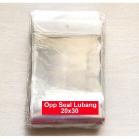 Opp Seal Lubang 20x30 (Isi 100 pcs)