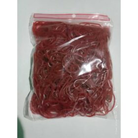 Karet gelang kecil merah swan (isi 100 gr)